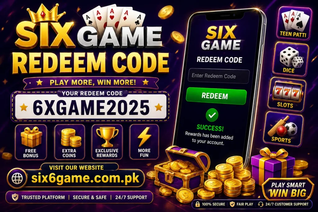 Six Game Redeem Code