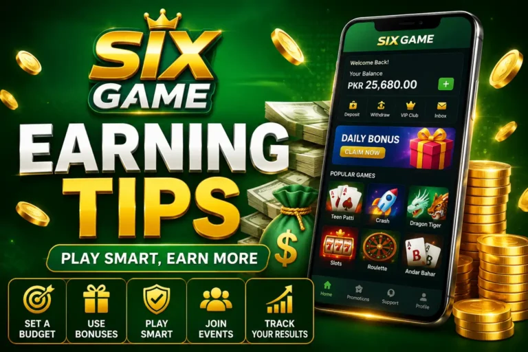 Six Game Earning Tips